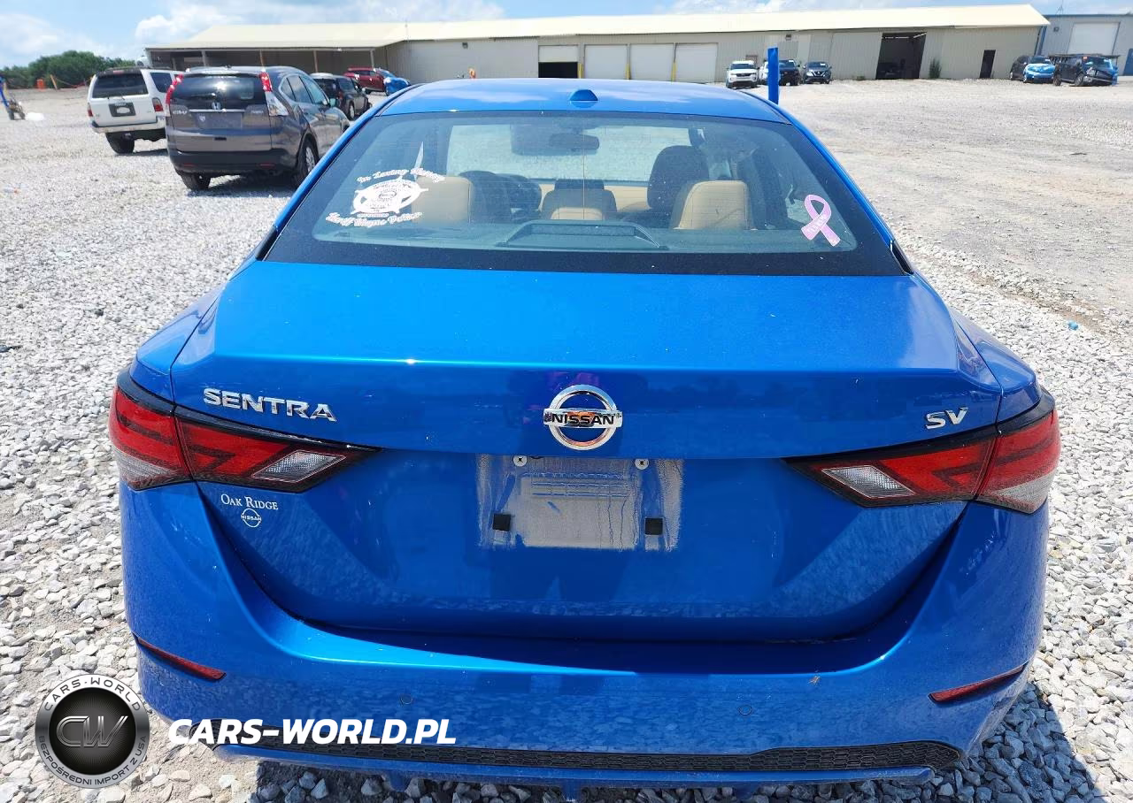 2022 Nissan Sentra Sv VIN:3N1AB8CV4NY233822 - 6