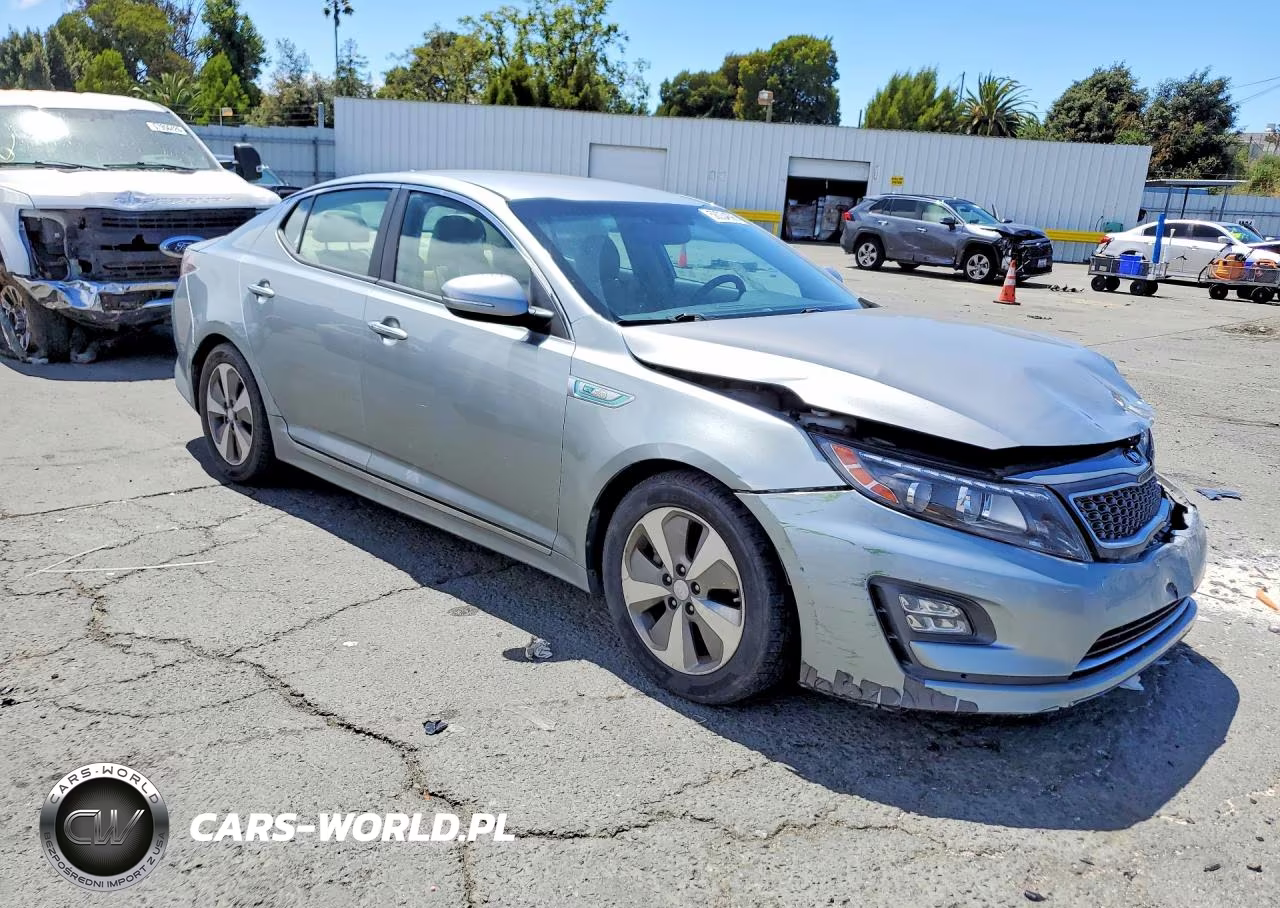 2015 Kia Optima Hybrid VIN:KNAGN4AD6F5082009 - 4