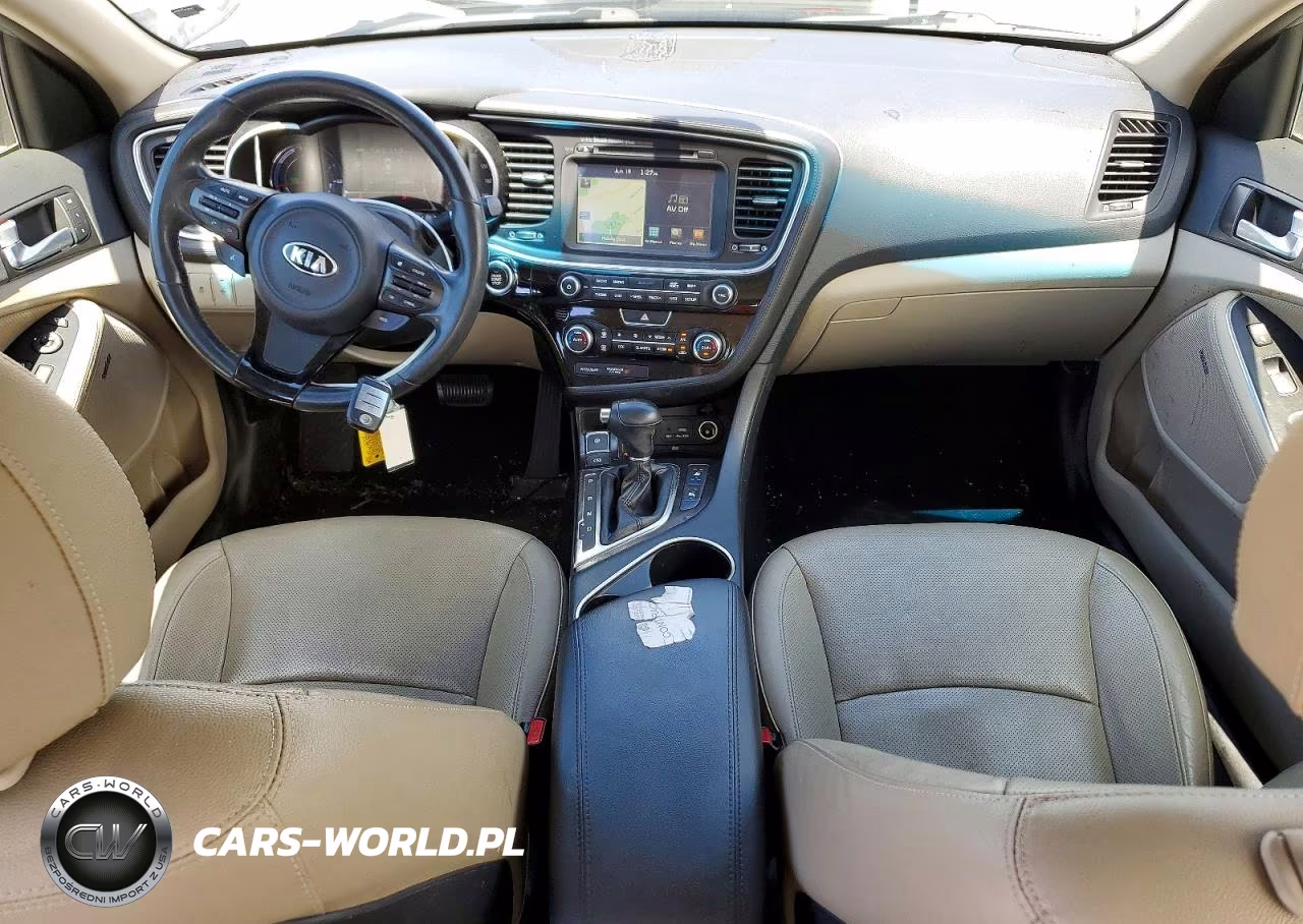 2015 Kia Optima Hybrid VIN:KNAGN4AD6F5082009 - 8