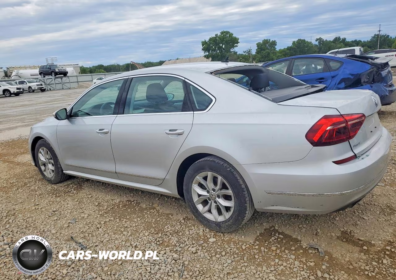 2017 Volkswagen Passat S VIN:1VWAT7A33HC059399 - 2