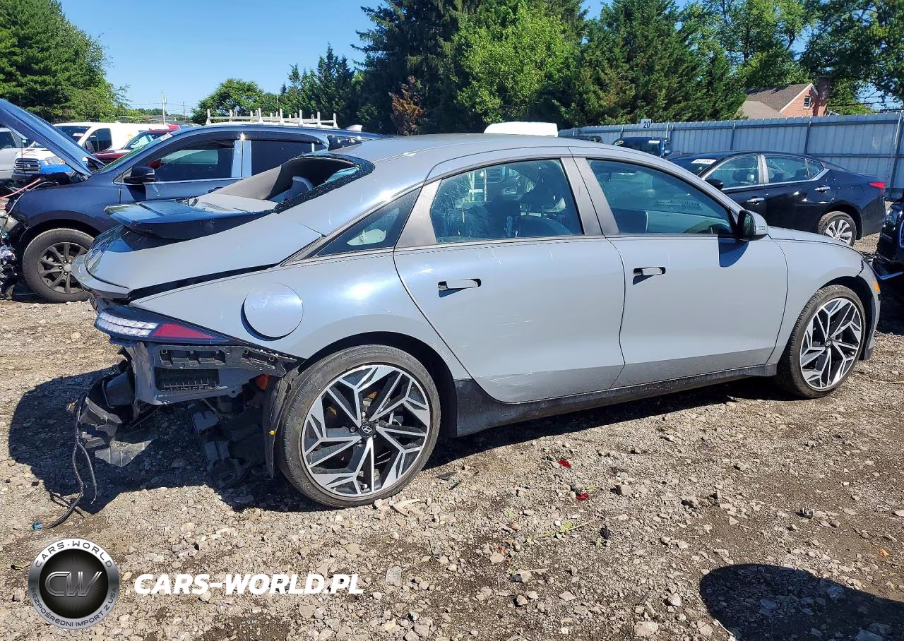 2024 Hyundai Ioniq 6 Sel VIN:KMHM34AA4RA059594 - 3