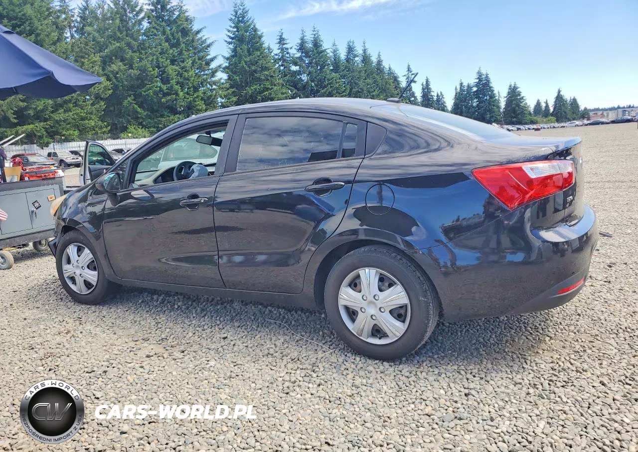 2012 Kia Rio Lx VIN:KNADM4A36C6084328 - 2