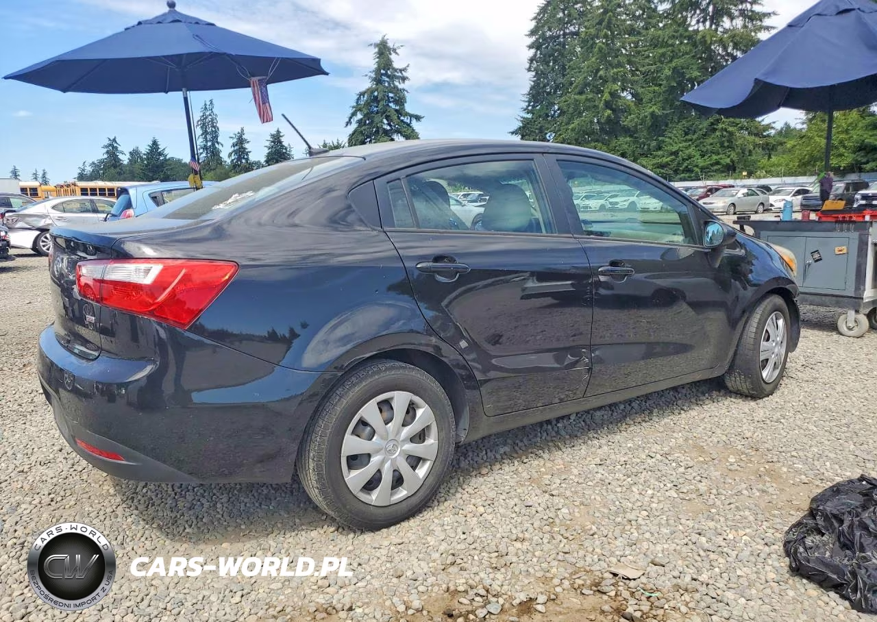 2012 Kia Rio Lx VIN:KNADM4A36C6084328 - 3