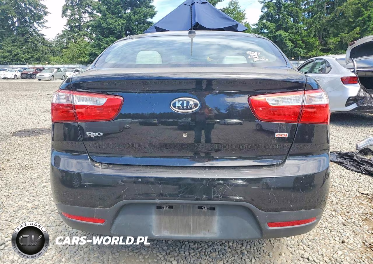 2012 Kia Rio Lx VIN:KNADM4A36C6084328 - 6