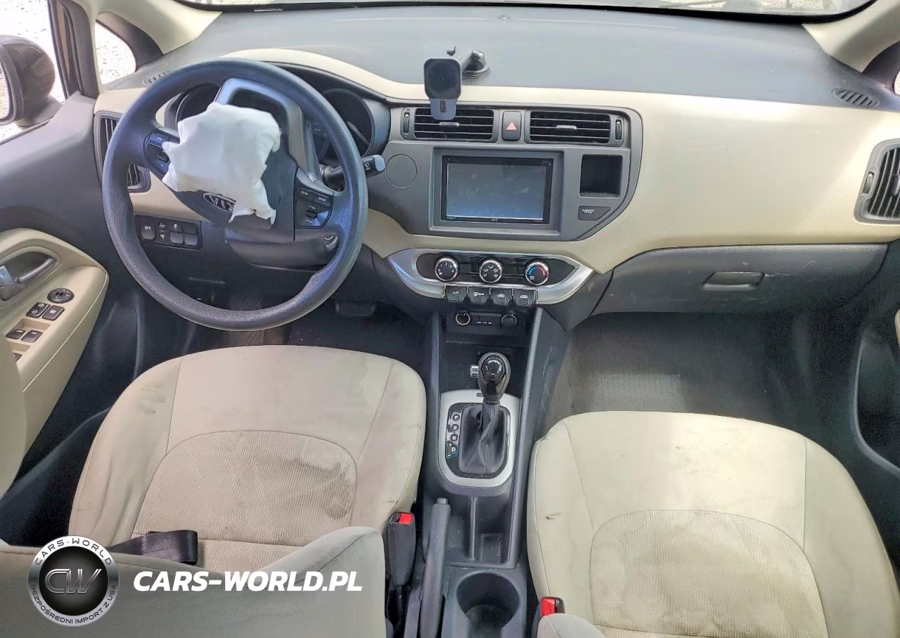 2012 Kia Rio Lx VIN:KNADM4A36C6084328 - 8