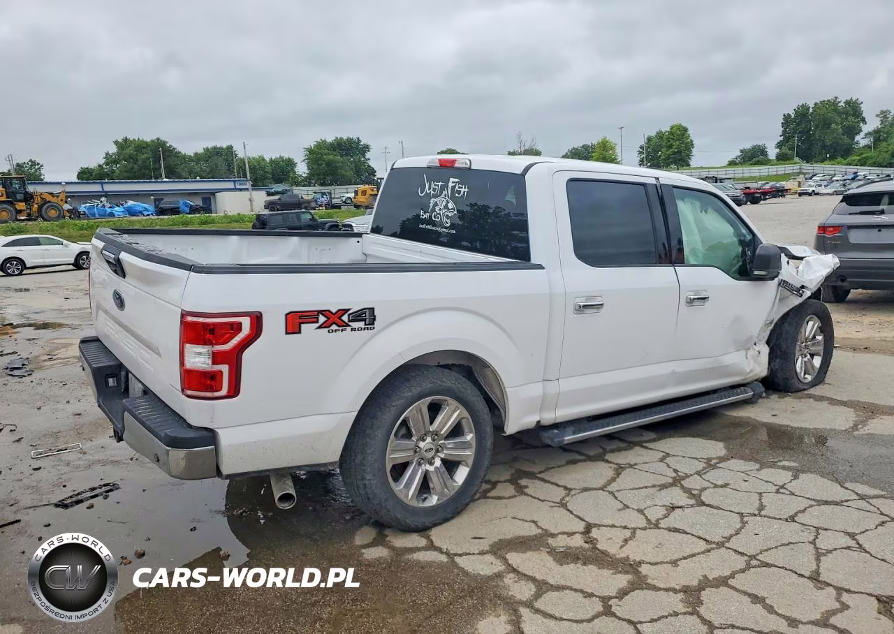 2018 Ford F150 Supercrew VIN:1FTEW1E56JKE44388 - 3