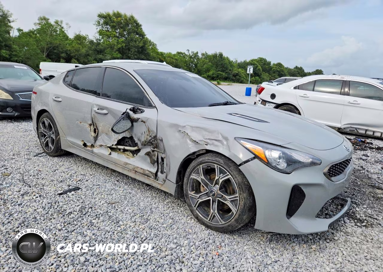 2021 Kia Stinger Gt-Line VIN:KNAE15LA2M6094984 - 4