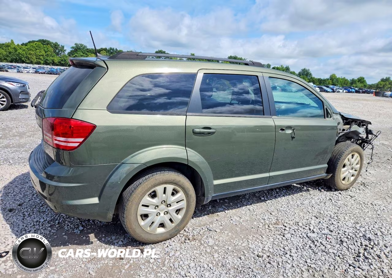 2018 Dodge Journey Se VIN:3C4PDCAB8JT445661 - 3