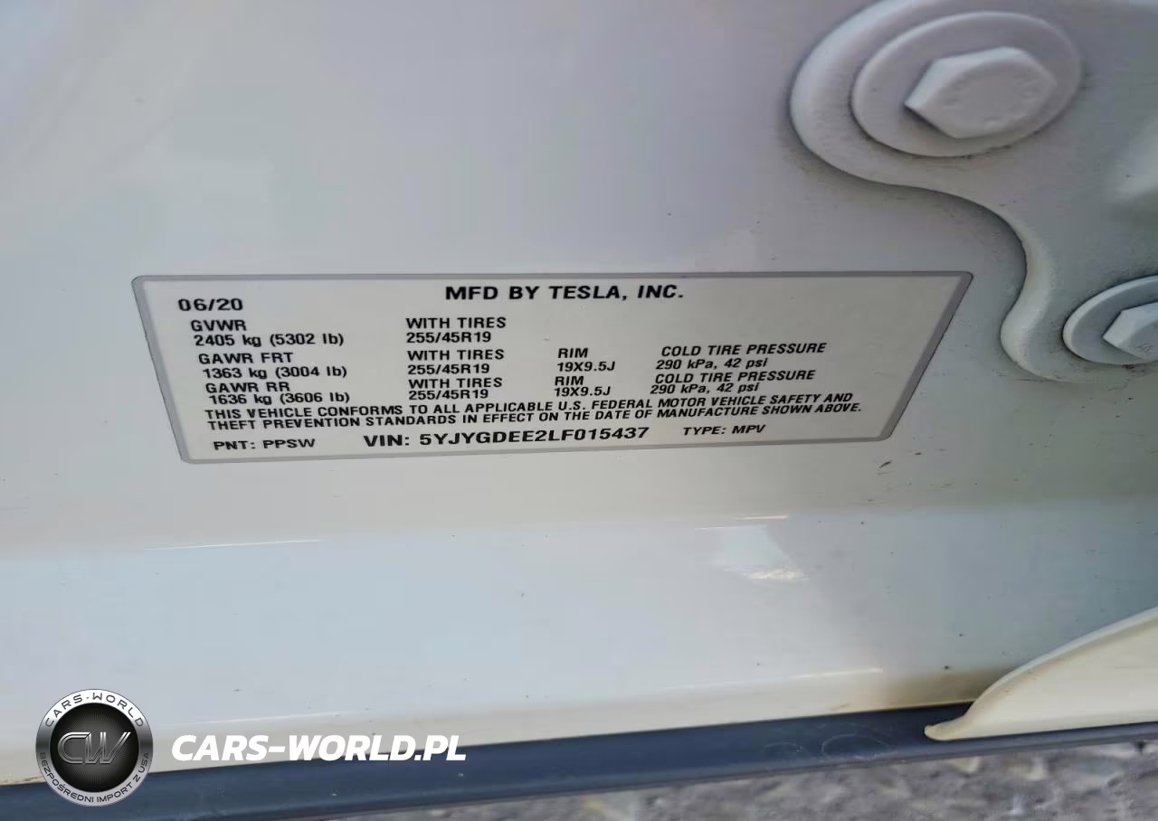 2020 Tesla Model Y VIN:5YJYGDEE2LF015437 - 13