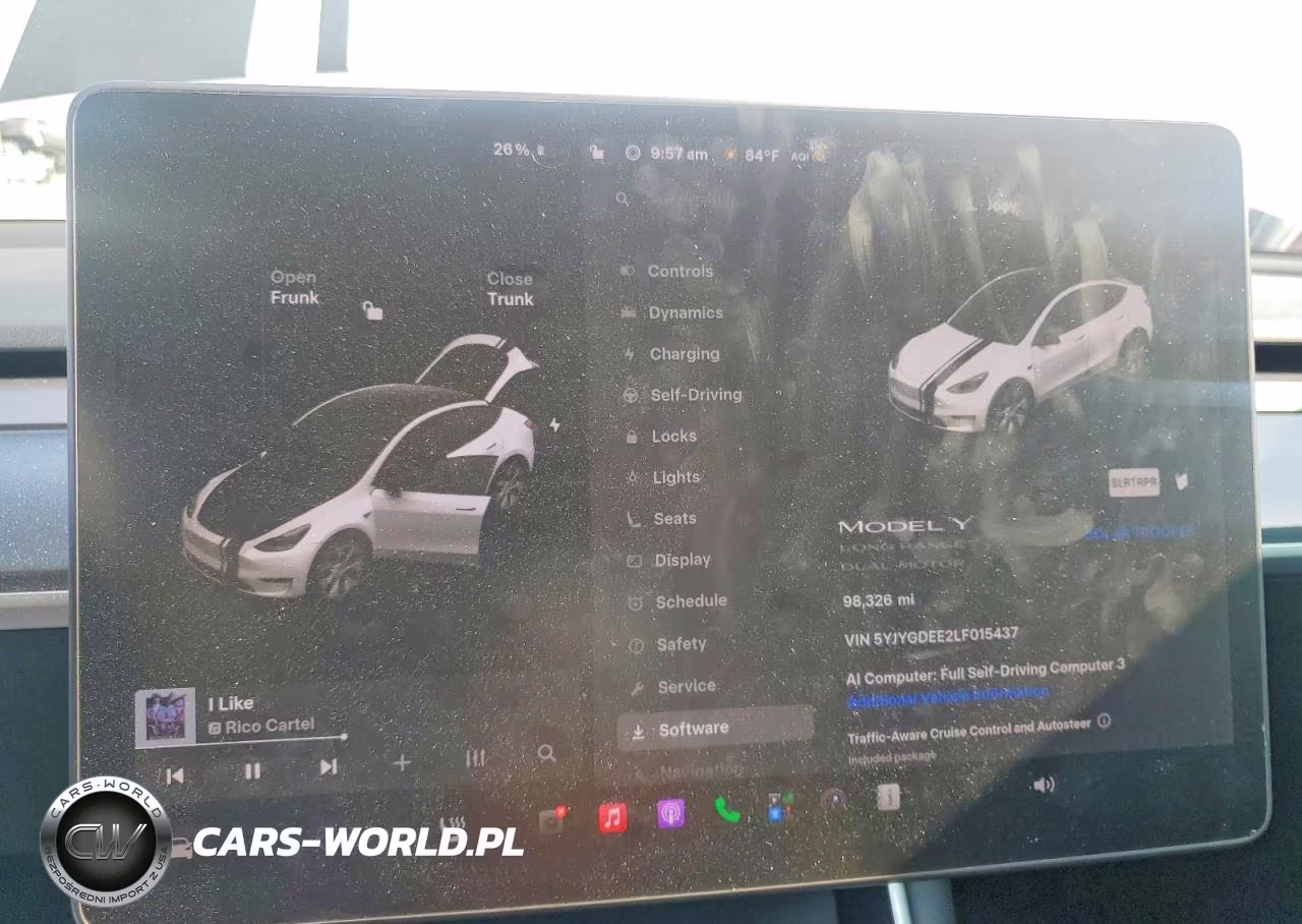 2020 Tesla Model Y VIN:5YJYGDEE2LF015437 - 9
