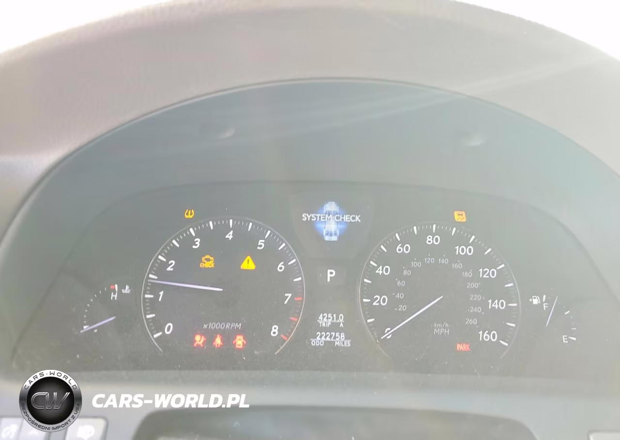 2007 Lexus Ls 460 VIN:JTHBL46F275051658 - 9