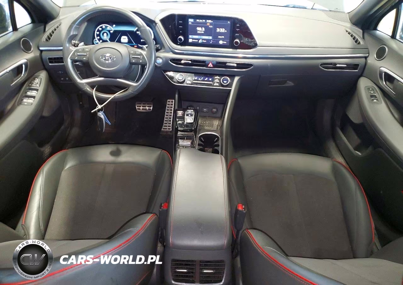 2021 Hyundai Sonata Sel Plus VIN:5NPEJ4J21MH062736 - 8