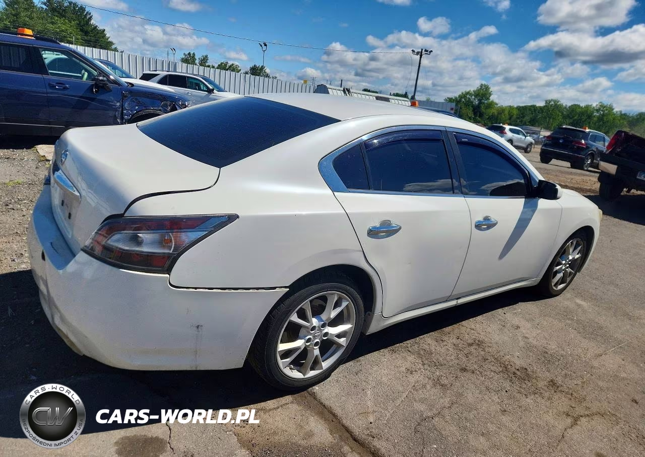 2012 Nissan Maxima 3.5 S VIN:1N4AA5AP9CC813887 - 3
