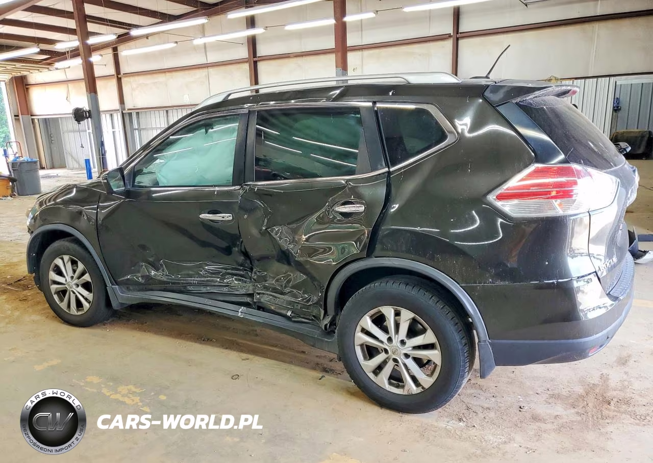 2016 Nissan Rogue Sv VIN:KNMAT2MVXGP654857 - 2