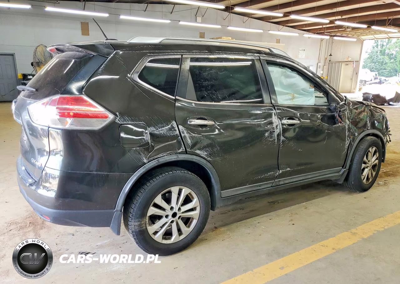 2016 Nissan Rogue Sv VIN:KNMAT2MVXGP654857 - 3