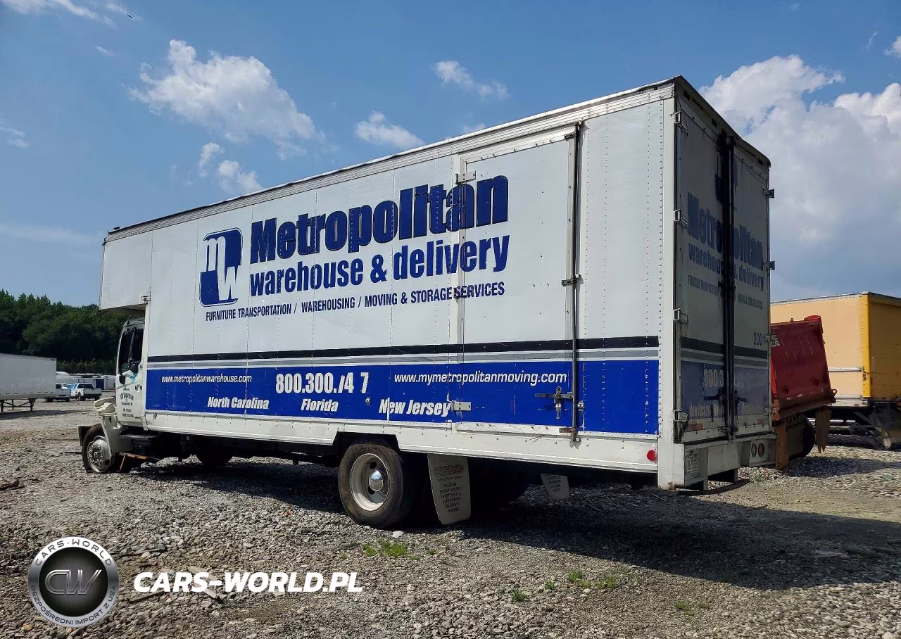 2007 Hino 258-268 Box Truck VIN:5PVNJ8JT072S50783 - 2