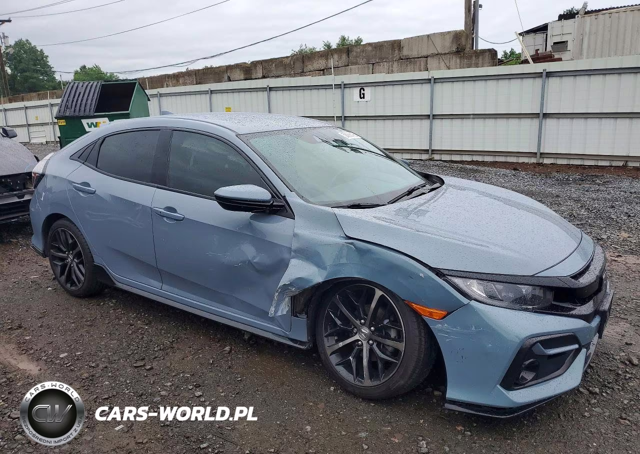 2021 Honda Civic Sport VIN:SHHFK7H42MU216961 - 4