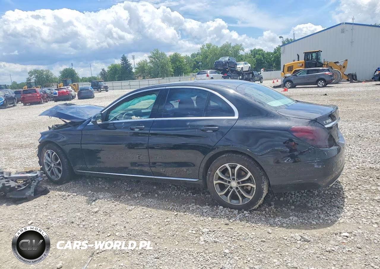 2017 Mercedes-Benz C 300 4Matic VIN:WDDWF4KBXHR240894 - 2