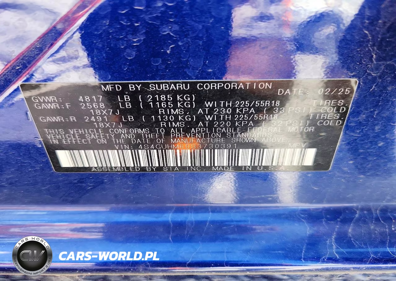 2025 Subaru Crosstrek Limited VIN:4S4GUHM60S3730391 - 14