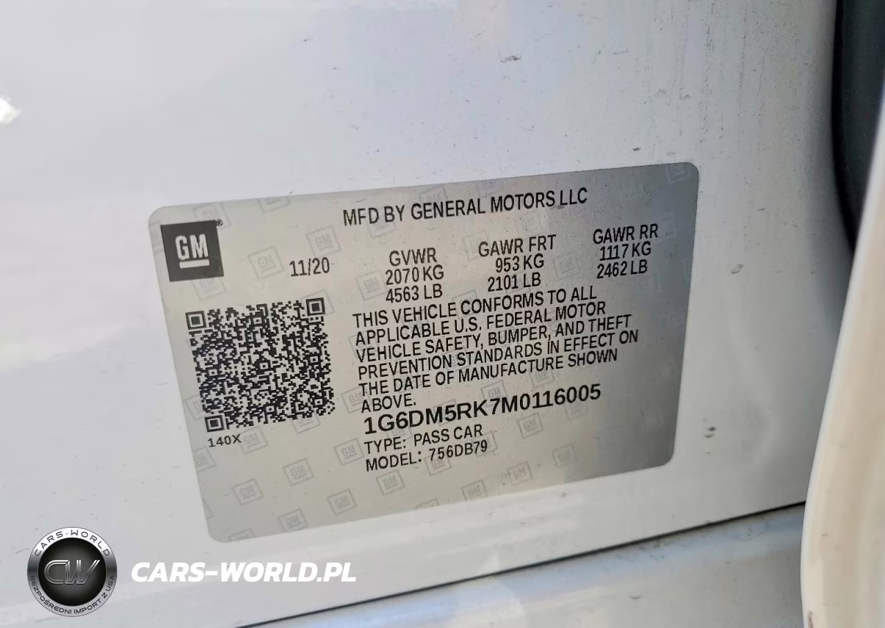2021 Cadillac Ct5 Luxury VIN:1G6DM5RK7M0116005 - 12