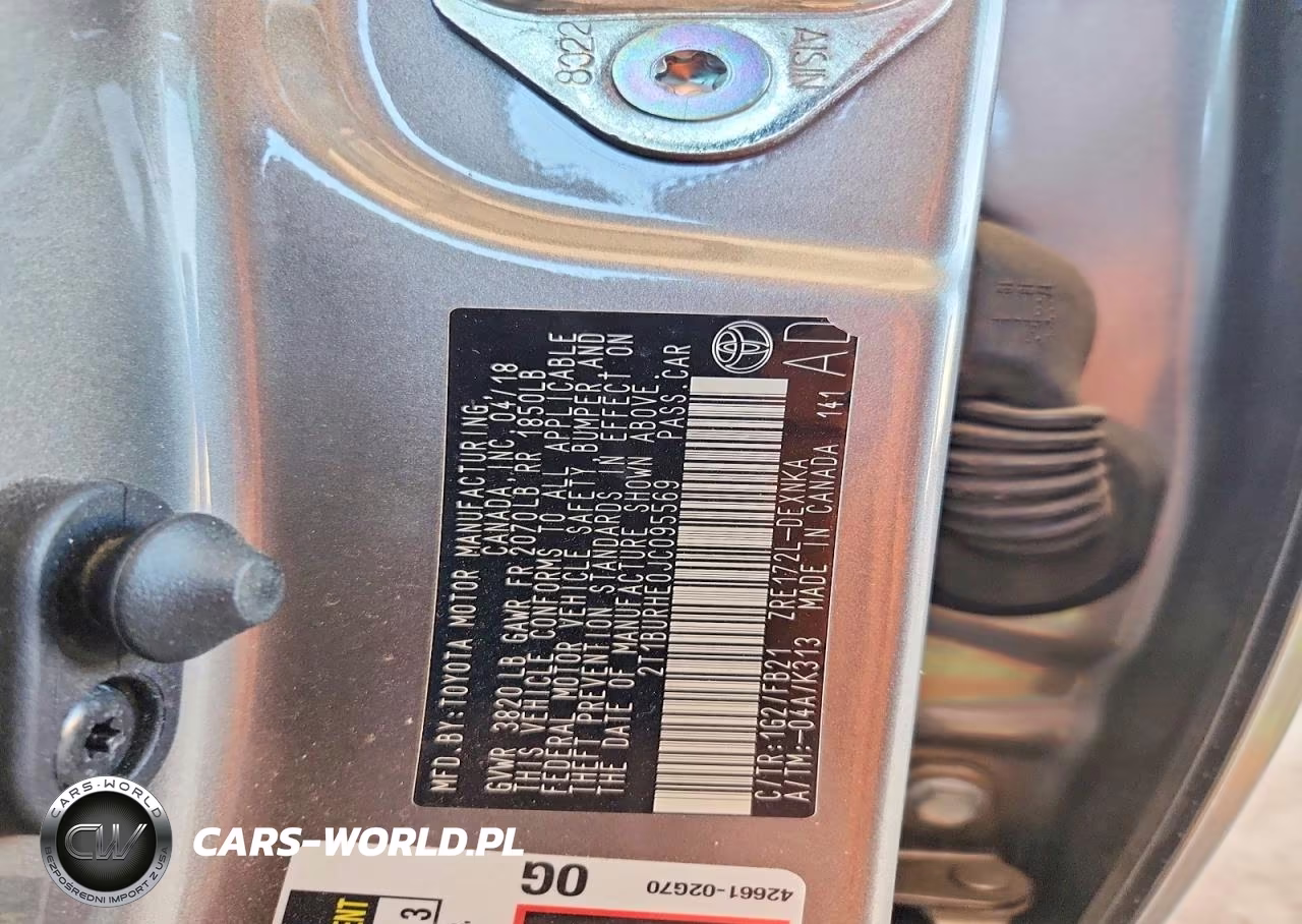 2018 Toyota Corolla Le VIN:2T1BURHE0JC095569 - 12