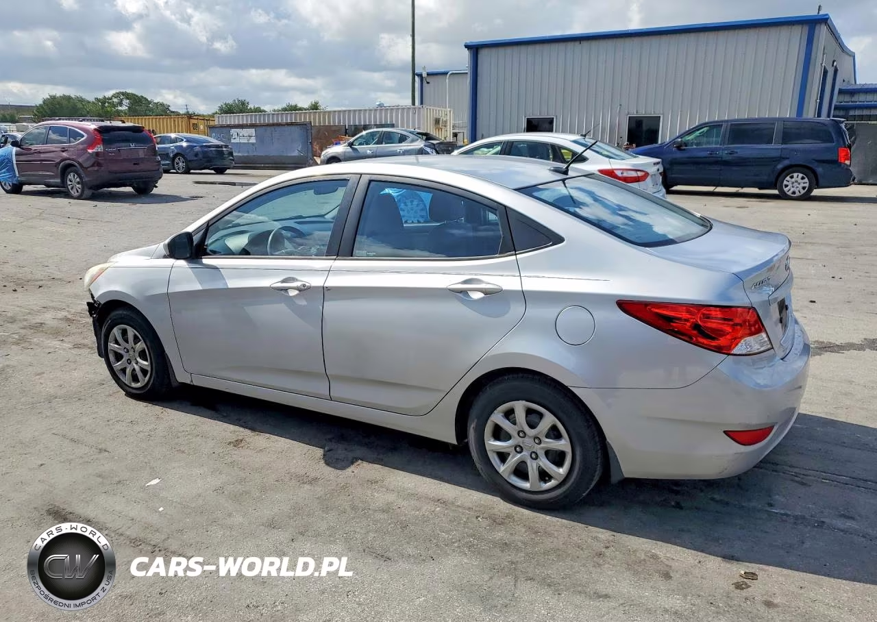 2013 Hyundai Accent Gls VIN:KMHCT4AE1DU534382 - 2