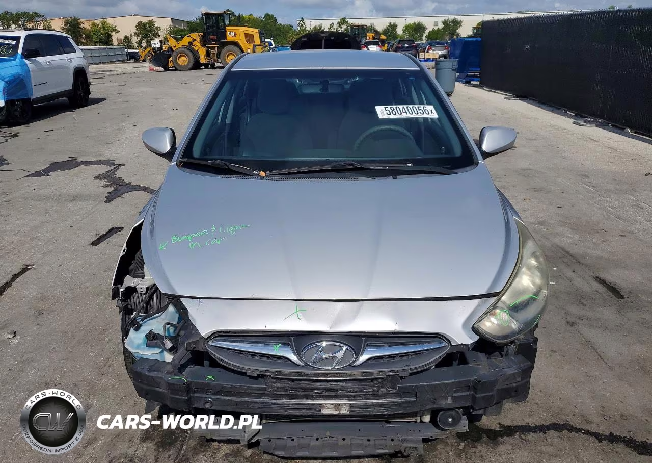 2013 Hyundai Accent Gls VIN:KMHCT4AE1DU534382 - 5