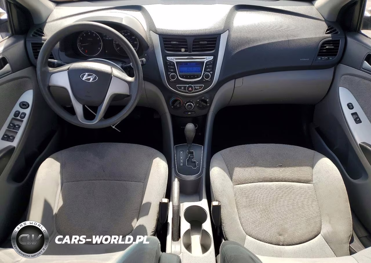 2013 Hyundai Accent Gls VIN:KMHCT4AE1DU534382 - 8