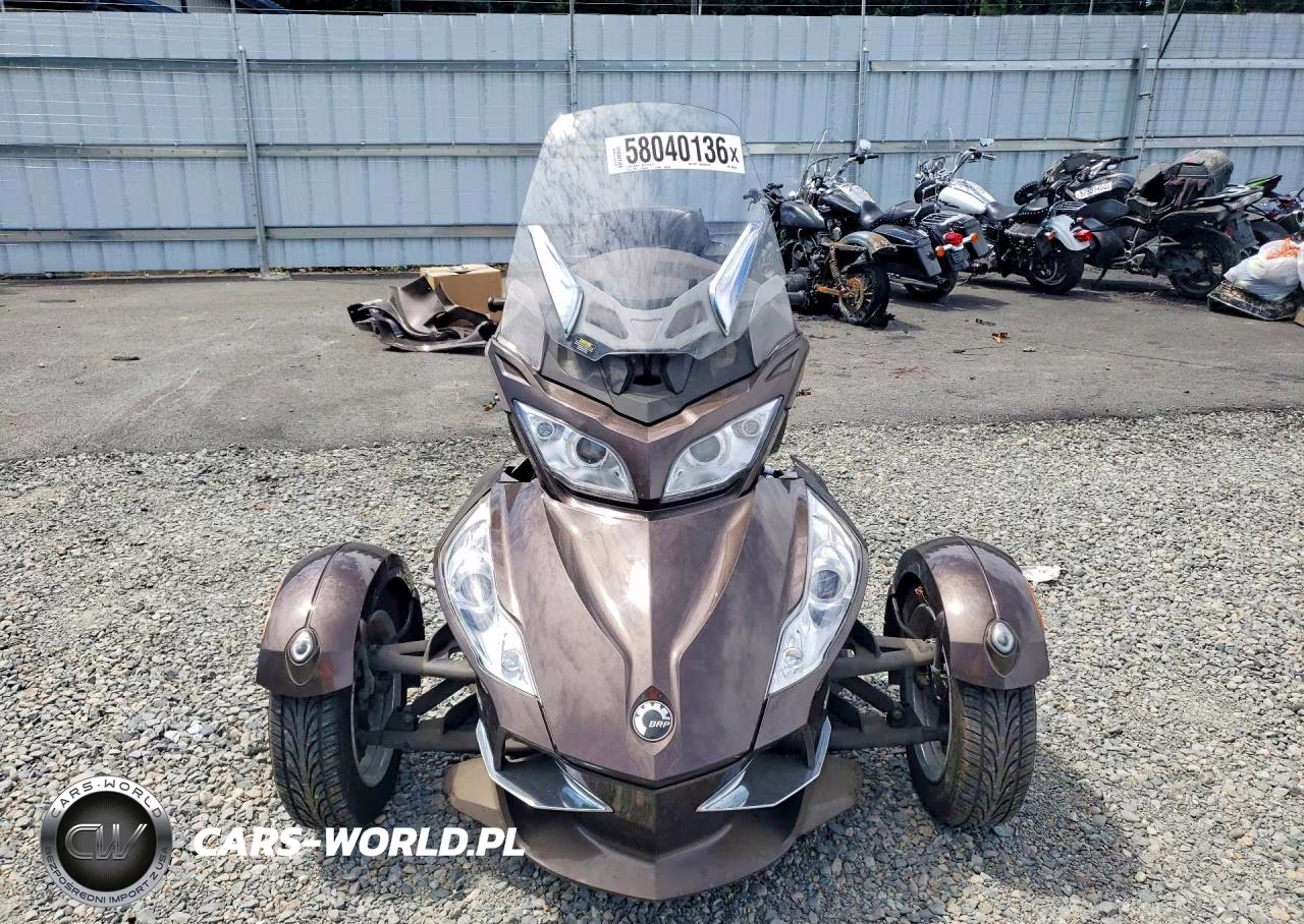 2012 Can-Am Spyder Roadster Rt-Ltd VIN:2BXJBRC15CV000066 - 2