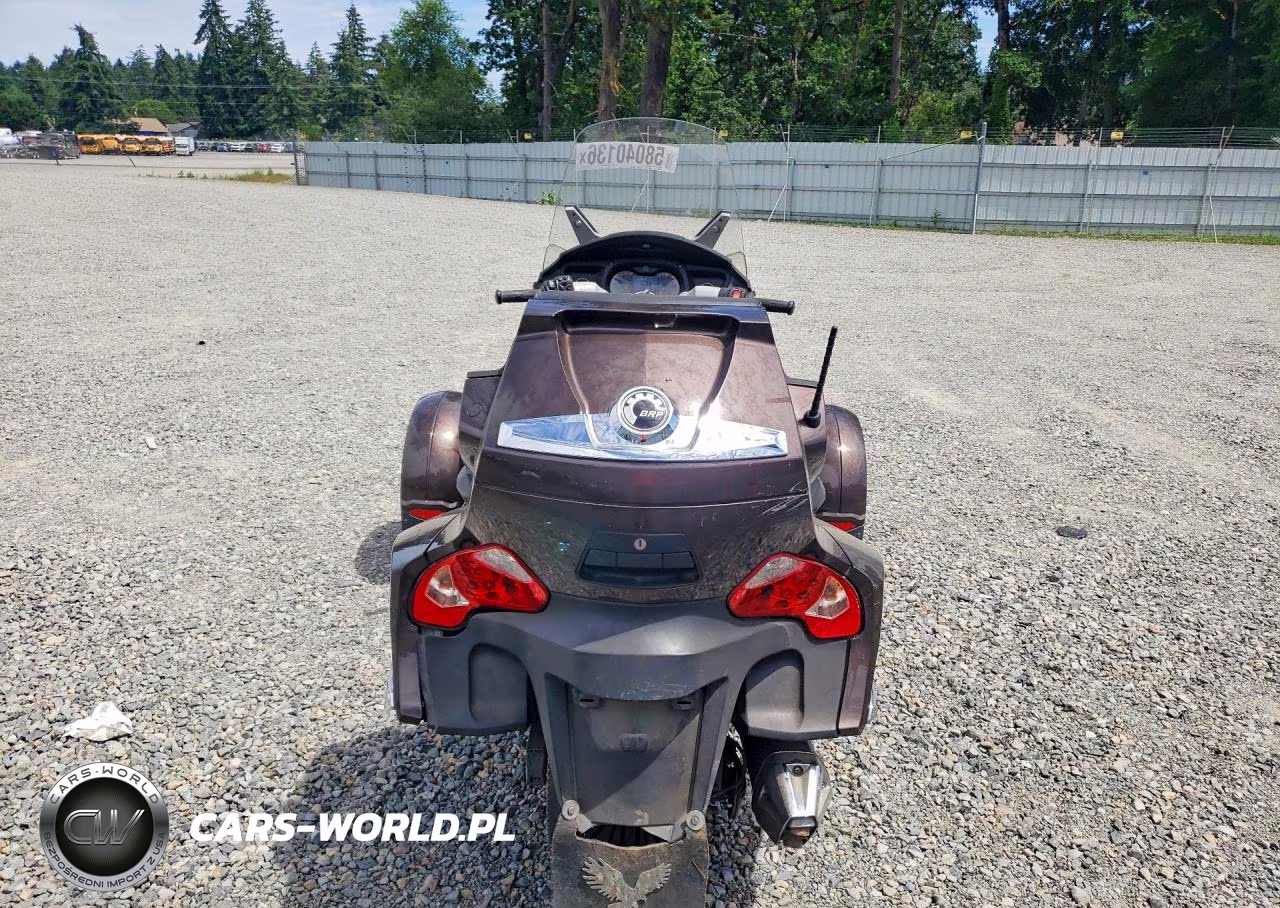 2012 Can-Am Spyder Roadster Rt-Ltd VIN:2BXJBRC15CV000066 - 4
