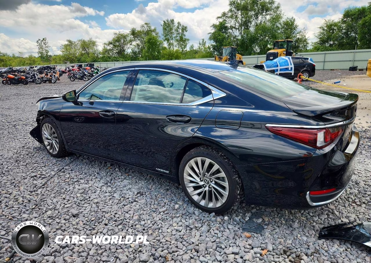 2021 Lexus Es 300H Luxury VIN:58AEA1C19MU001812 - 2