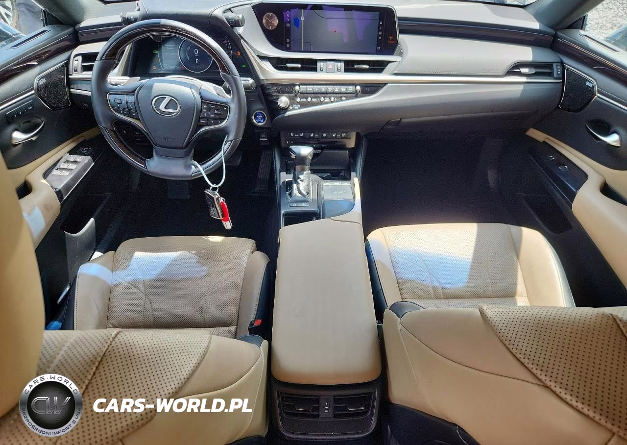 2021 Lexus Es 300H Luxury VIN:58AEA1C19MU001812 - 8