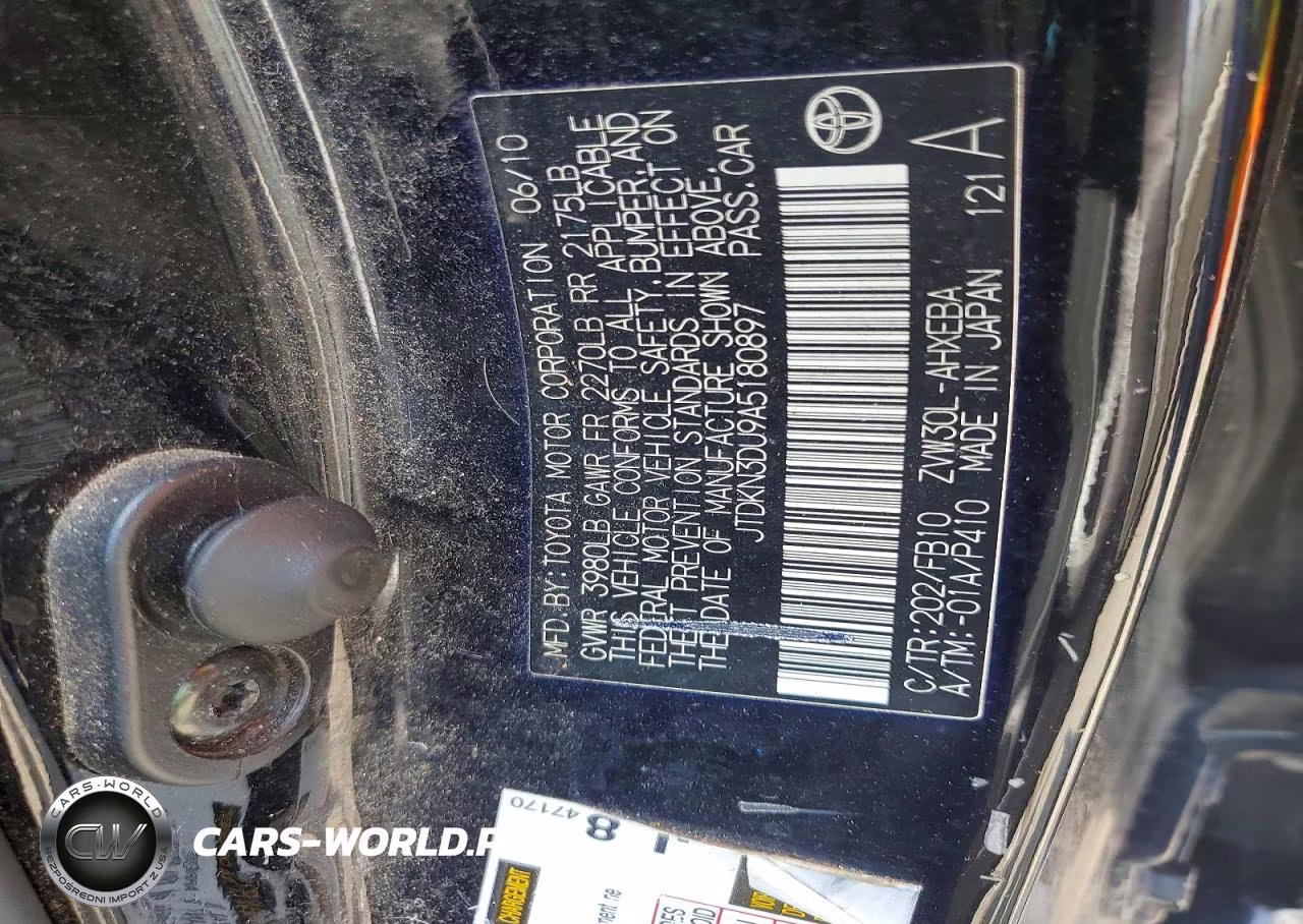 2010 Toyota Prius Iii VIN:JTDKN3DU9A5180897 - 12
