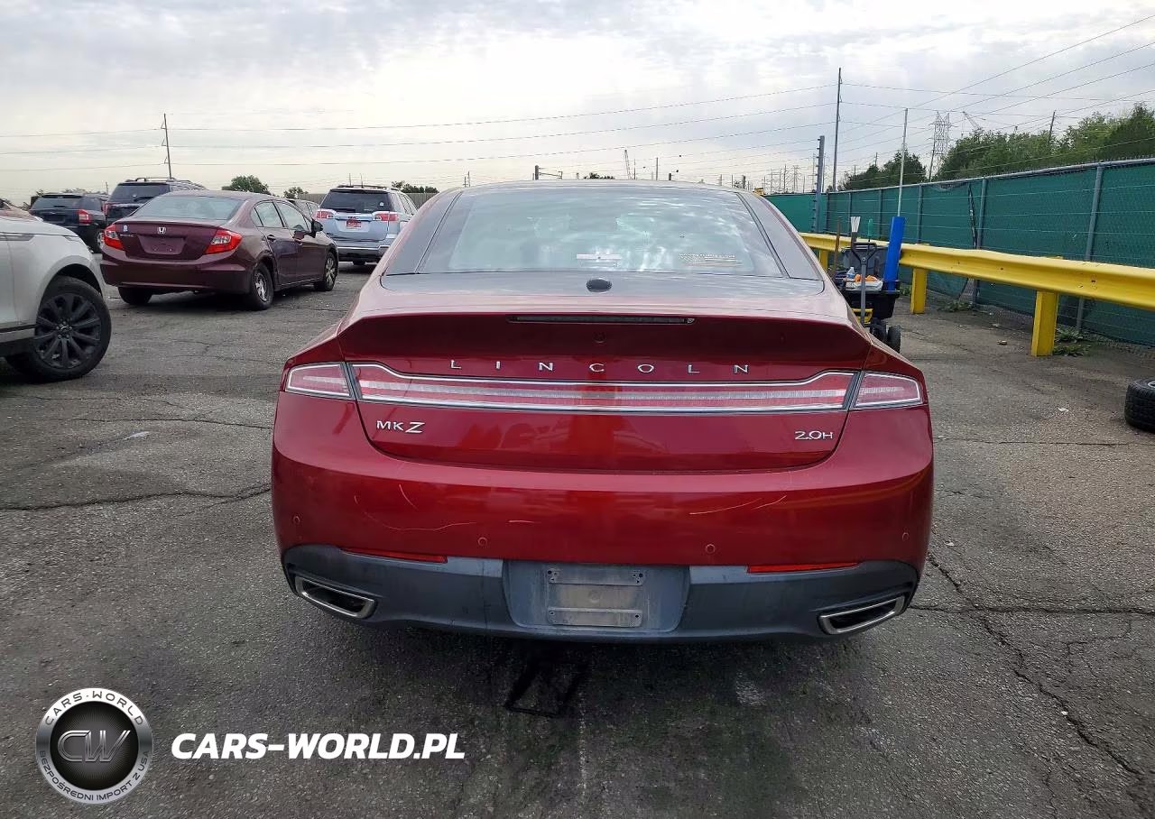 2016 Lincoln Mkz Hybrid VIN:3LN6L2LU8GR632617 - 6