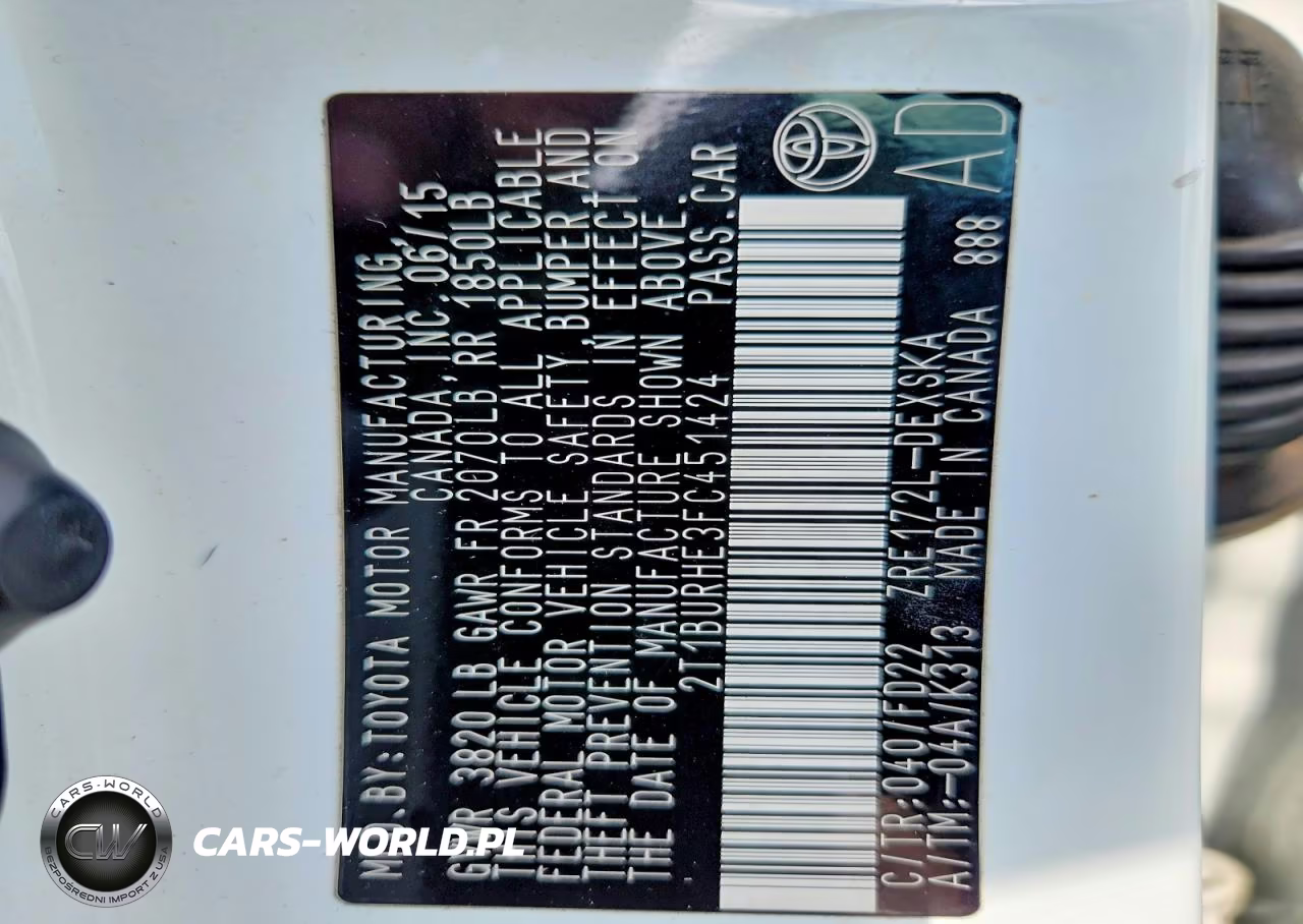 2015 Toyota Corolla S Plus VIN:2T1BURHE3FC451424 - 13