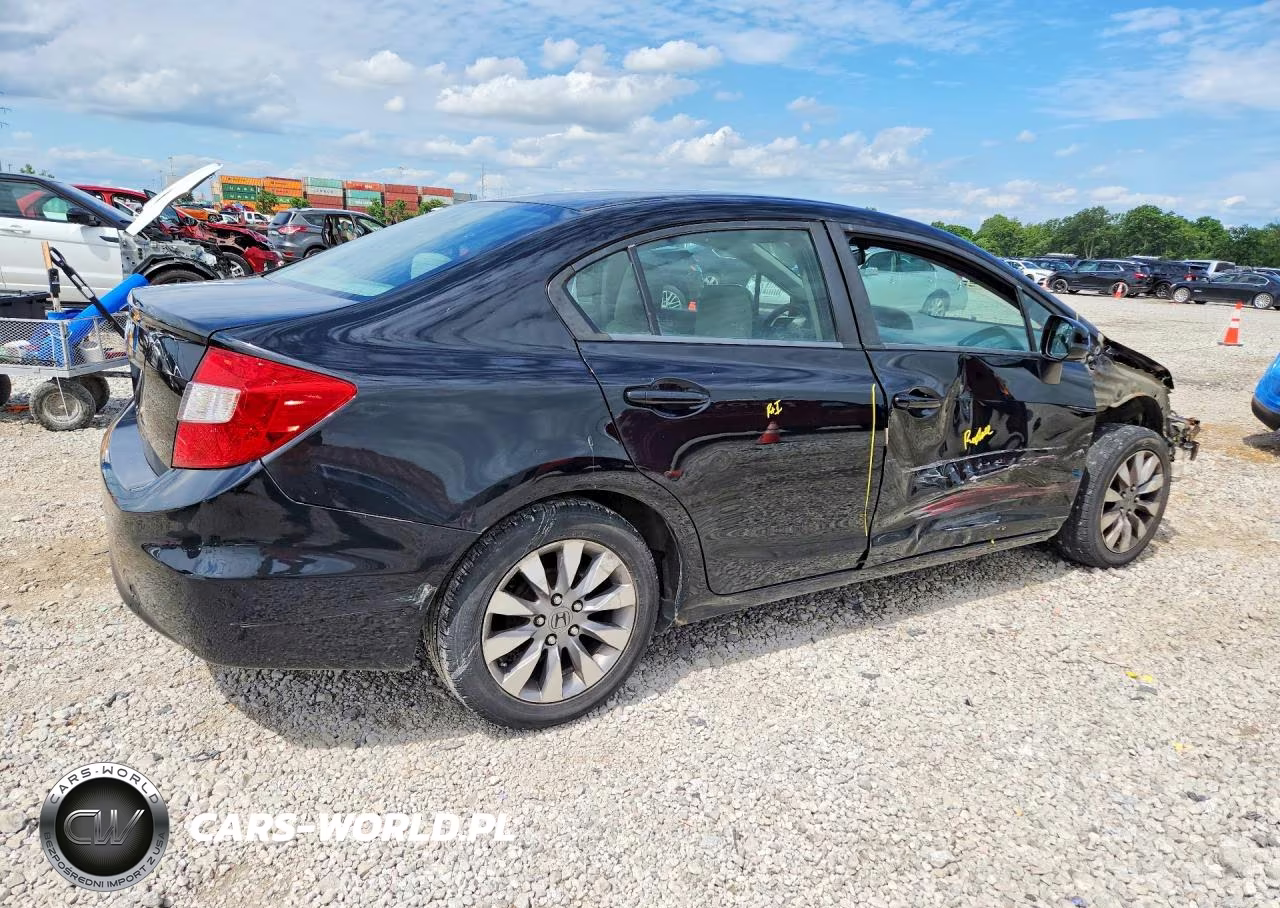 2012 Hond Civic VIN:19XFB2F56CE070892 - 3