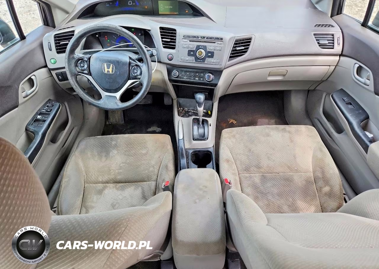 2012 Hond Civic VIN:19XFB2F56CE070892 - 8