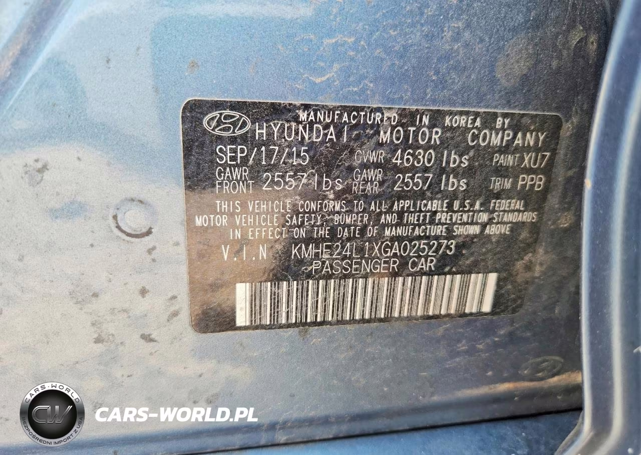 2016 Hyundai Sonata Hybrid Se VIN:KMHE24L1XGA025273 - 12