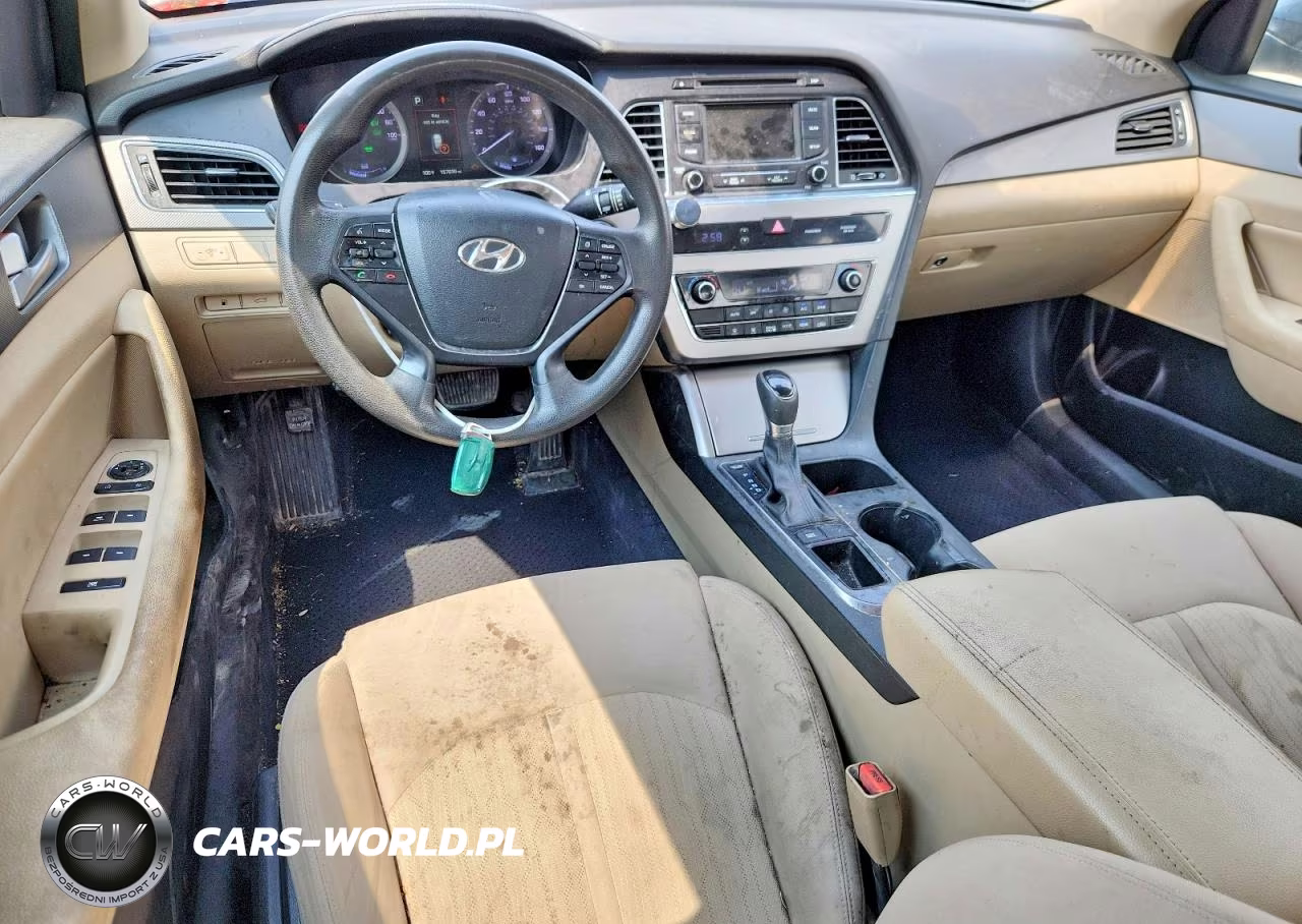 2016 Hyundai Sonata Hybrid Se VIN:KMHE24L1XGA025273 - 8