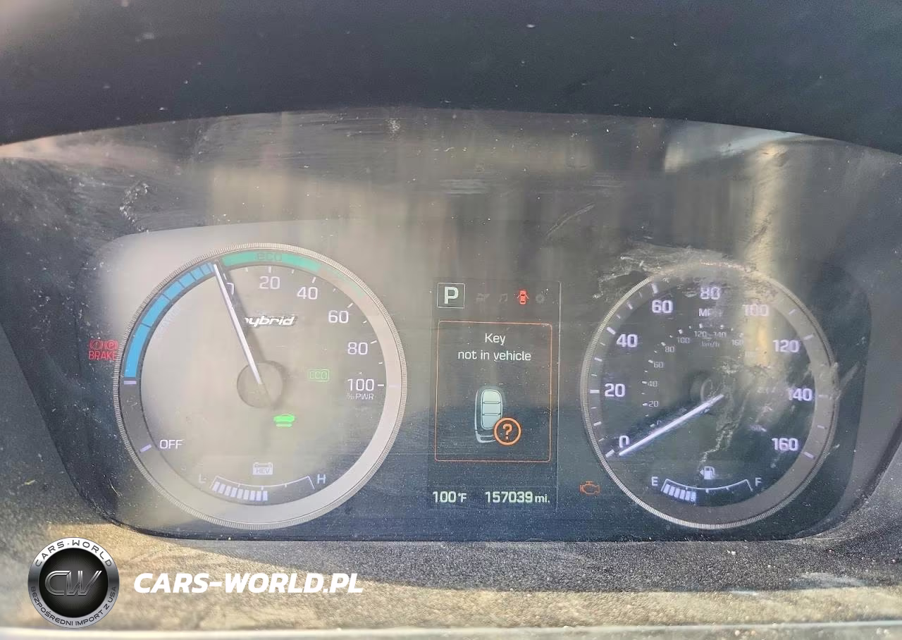 2016 Hyundai Sonata Hybrid Se VIN:KMHE24L1XGA025273 - 9