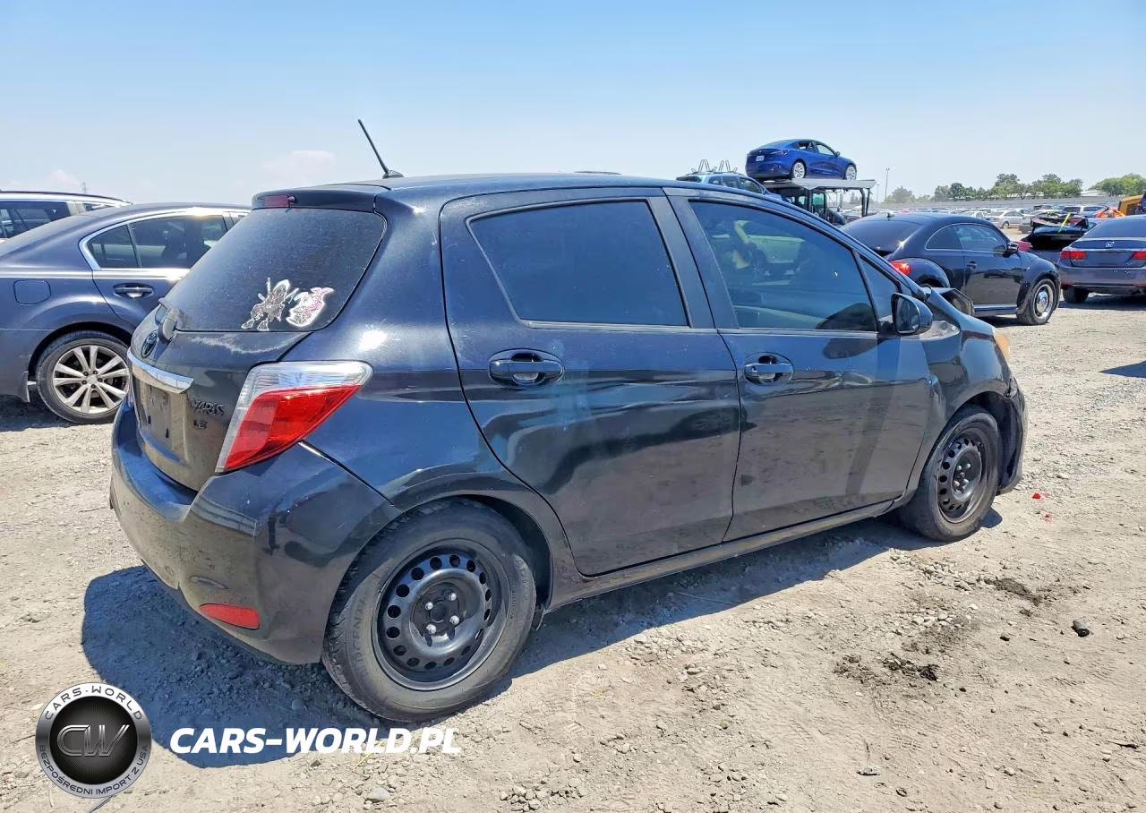 2012 Toyota Yaris 5-Door Le VIN:JTDKTUD31CD540725 - 3