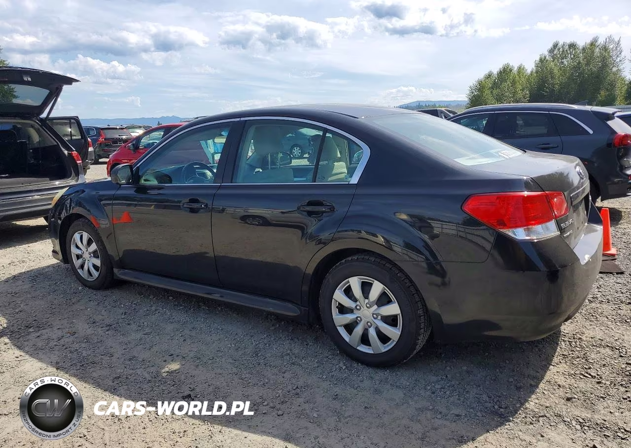 2010 Subaru Legacy 2.5I VIN:4S3BMBA69A3236528 - 2