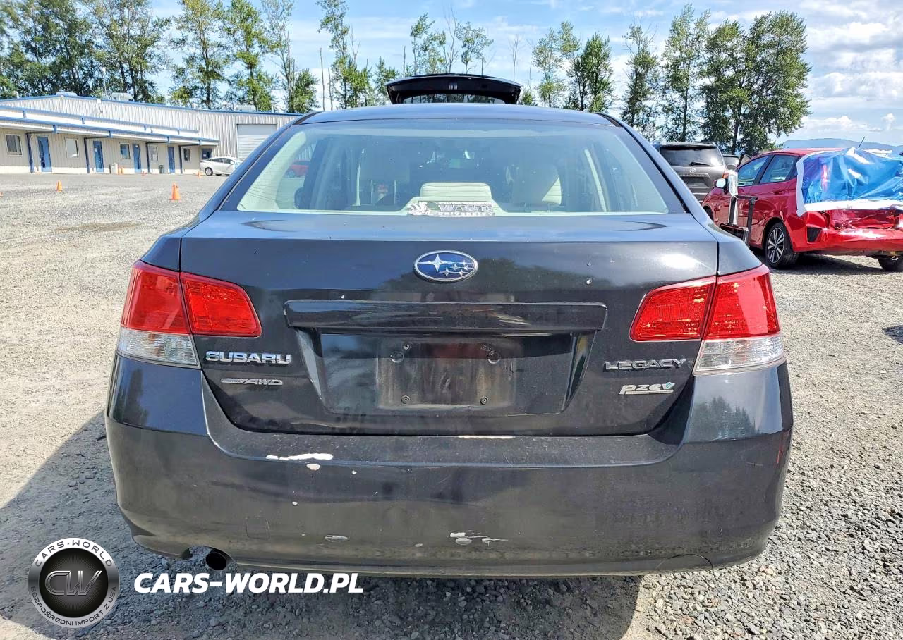 2010 Subaru Legacy 2.5I VIN:4S3BMBA69A3236528 - 6