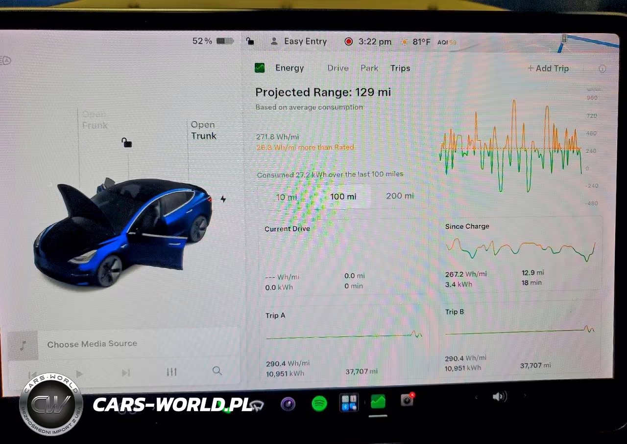 2019 Tesla Model 3 VIN:5YJ3E1EB0KF437340 - 9