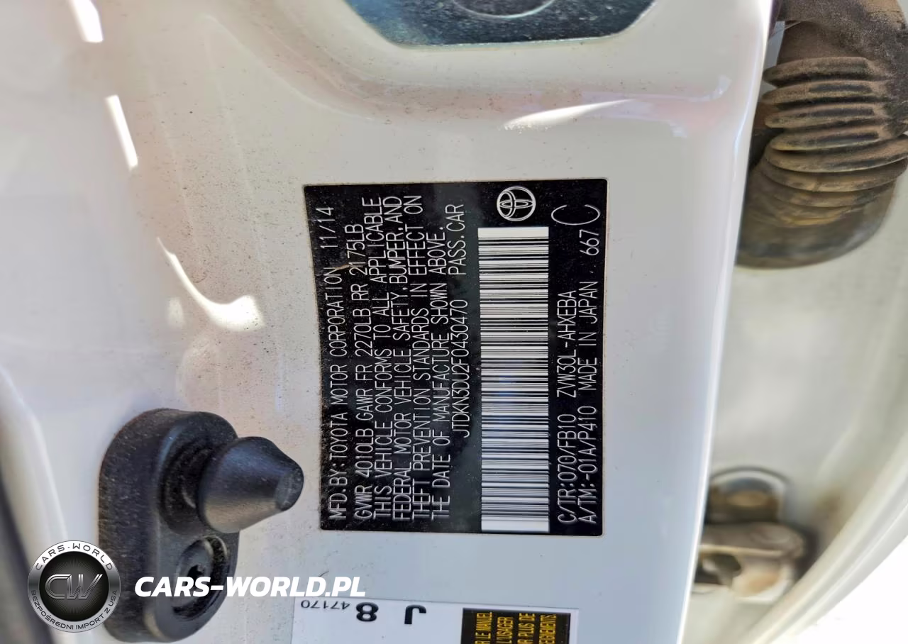 2015 Toyota Prius Three VIN:JTDKN3DU2F0430470 - 13