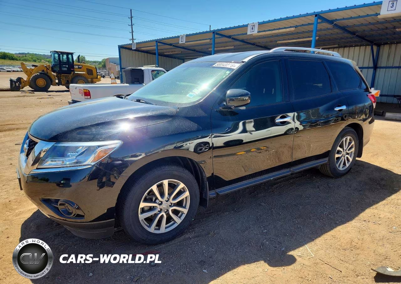 2014 Nissan Pathfinder Sv VIN:5N1AR2MN7EC687913 - 1