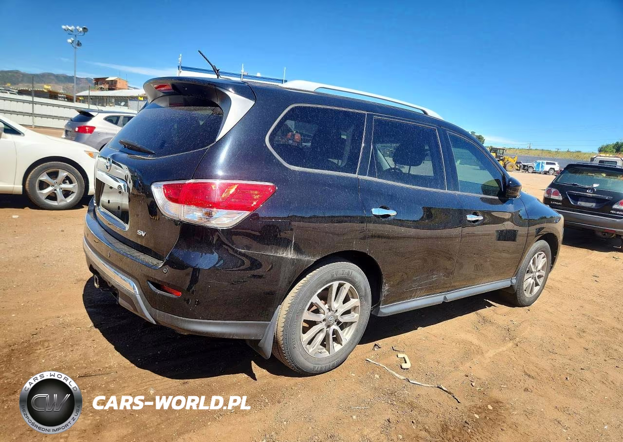 2014 Nissan Pathfinder Sv VIN:5N1AR2MN7EC687913 - 3