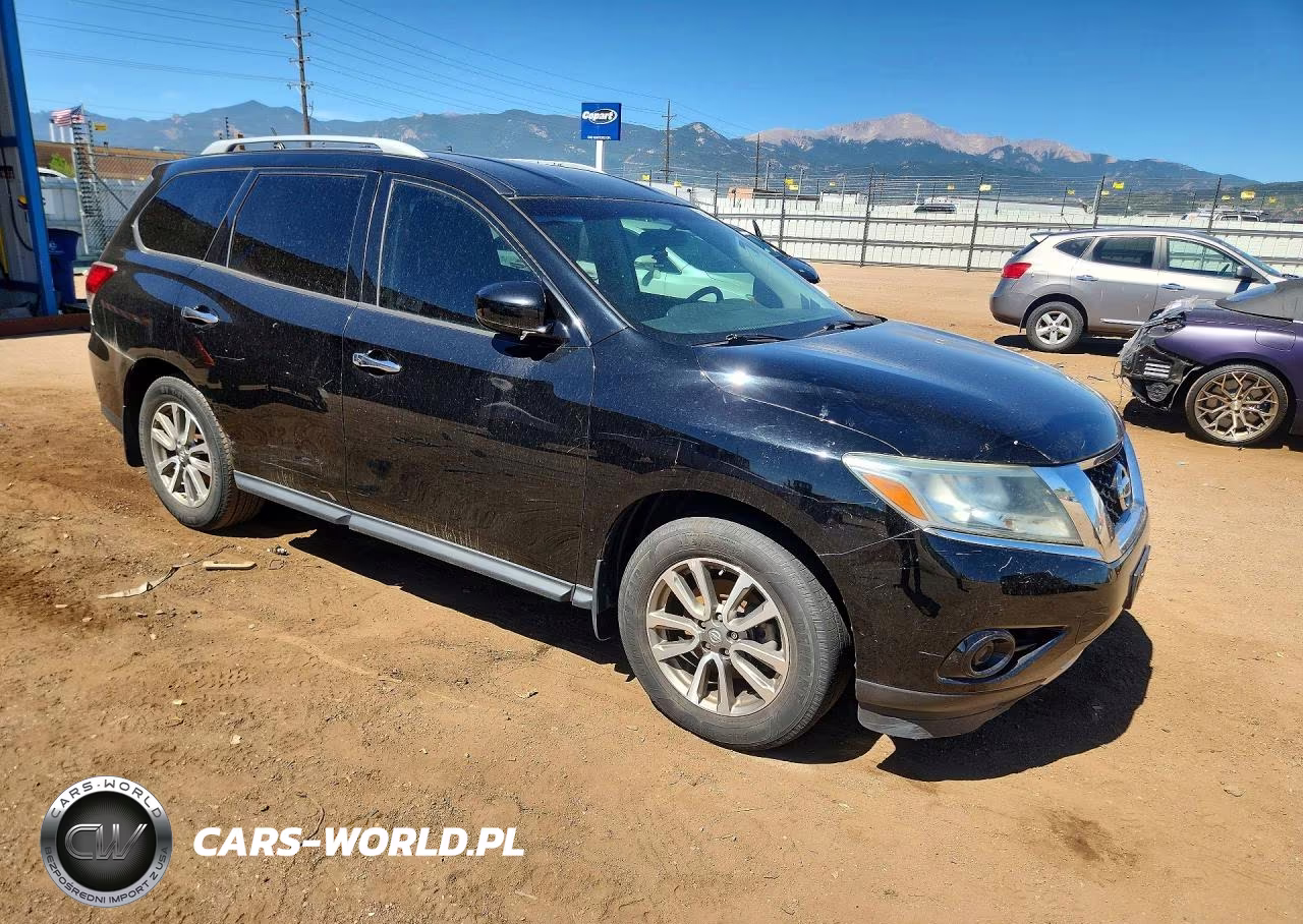 2014 Nissan Pathfinder Sv VIN:5N1AR2MN7EC687913 - 4