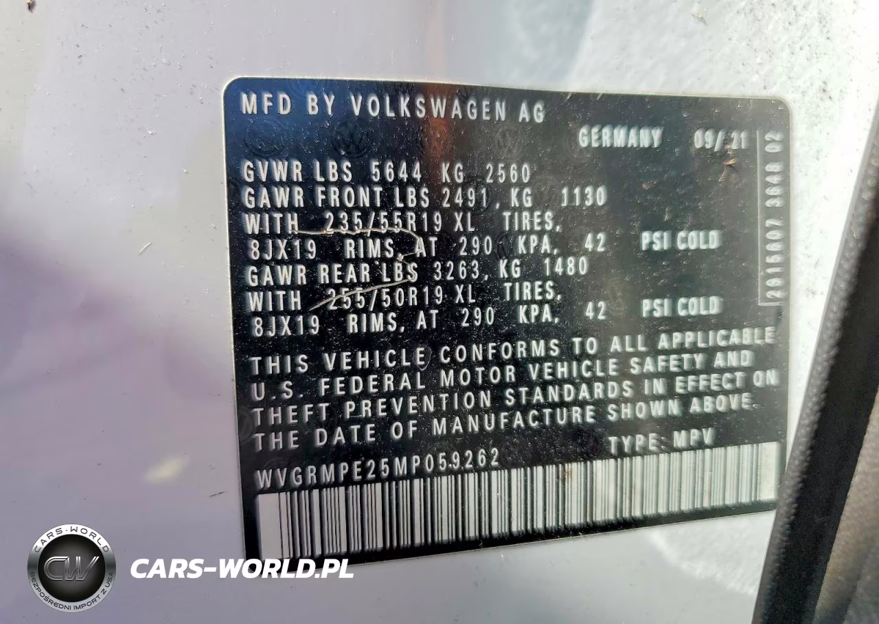 2021 Volkswagen Id.4 Pro VIN:WVGRMPE25MP059262 - 13