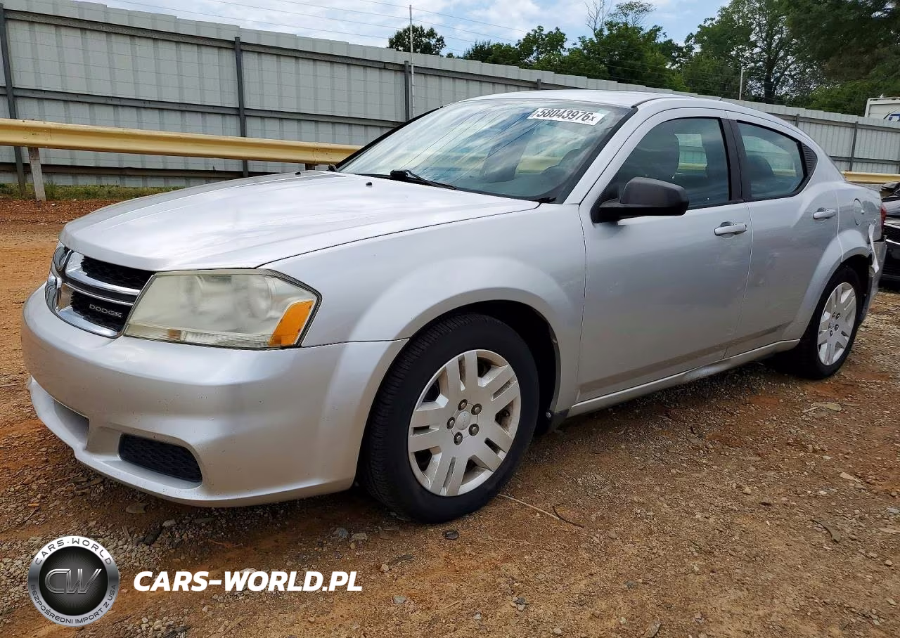 2012 DODGE AVENGER SE – zdjęcie 1 z 12